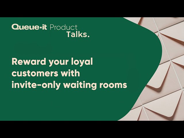 Webinar | Invite-Only Waiting Room