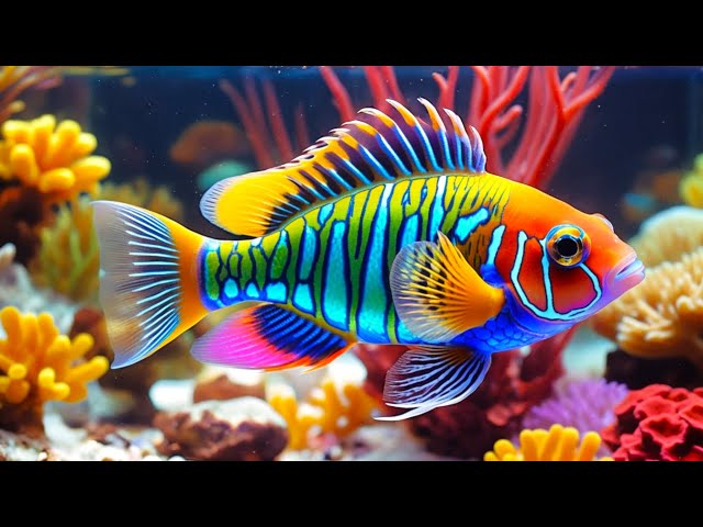 The Best 4K Aquarium 🐠 Explore the Stunning World of Sea Jellyfish and Beautiful Coral Reef Fish #76