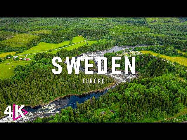 Sweden Relaxation Film 4K - Peaceful Relaxing Music - Nature 4K Video UltraHD