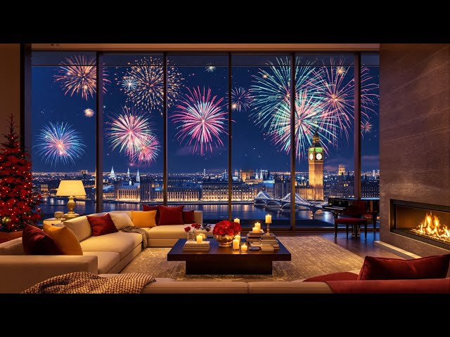 Happy New Year 2025 🎉 Celebrate in London with Chill Ambient Music 🎶