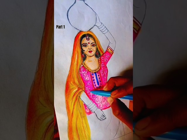 Ghar Aaja Pardesi 🥰🥰 new sketch part 1