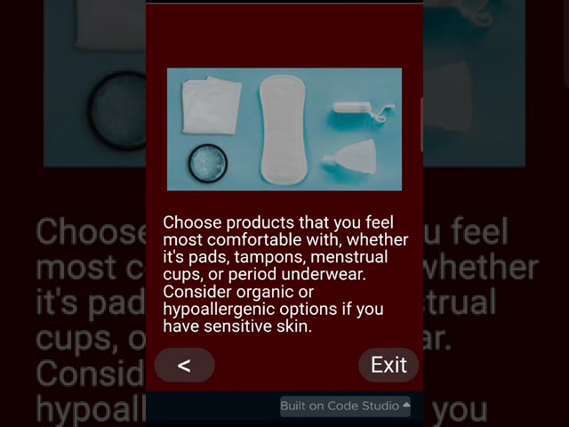 Sakhi - Menstrual Health Detector