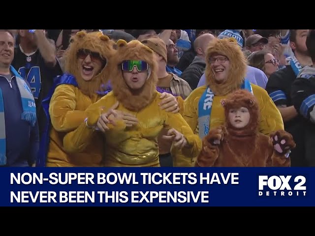 Lions-Commanders ticket prices are sky high