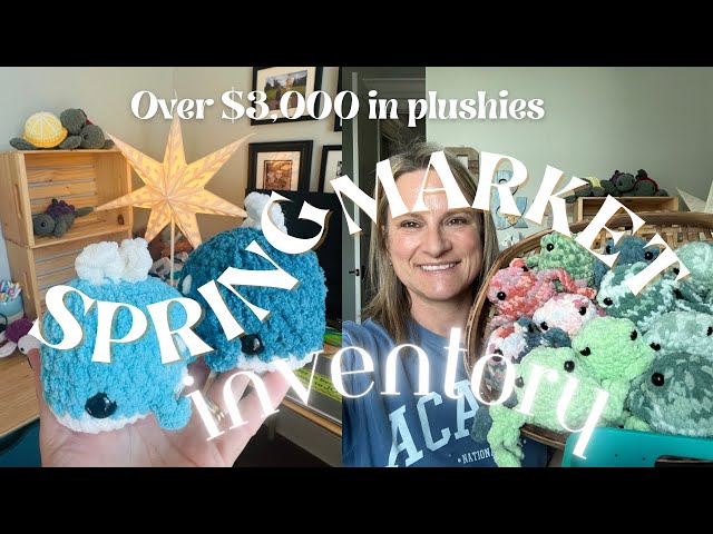 Spring Markets Inventory of over $3,000 of adorable plushies!