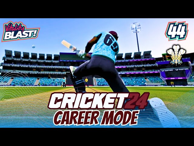 HOW LONG WILL THE WINNING RUN LAST? | VITALITY BLAST T20 | CRICKET 24 CAREER MODE #44 | SURREY