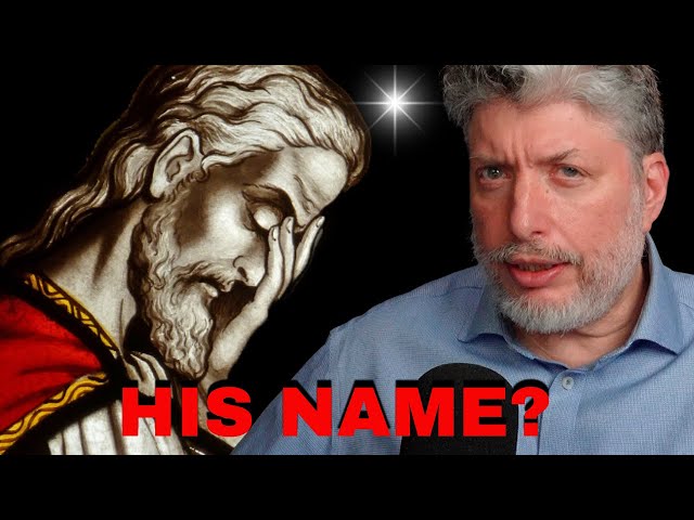 Did Jesus Exist?  What Was His Real Name? - Rabbi Tovia Singer