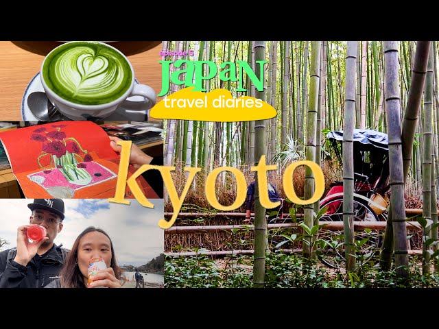 Japan Travel Diaries | Ep5. 1st time in Kyoto, What We ATE 🍜🍓, Yummy Japanese Pasta 🍝 Matcha Latte🍵