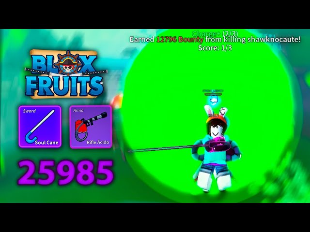 Using the OG Build in Blox Fruits (1v1s)