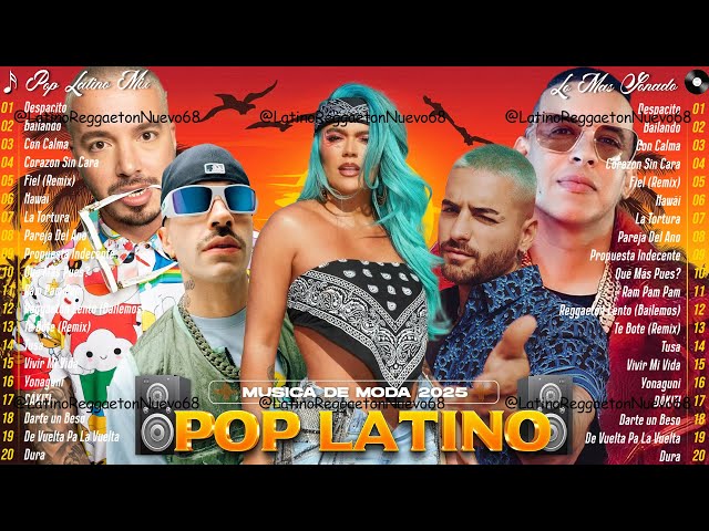 KAROL G, MYKE TOWERS, SHAKIRA, MALUMA - FIESTA LATINA 2024 MIX LO MÁS SONADO - LO MÁS NUEVO