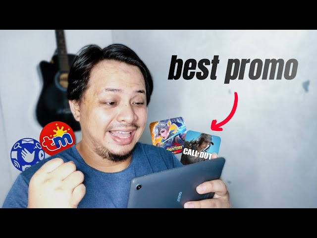 BEST Data Promos for GLOBE & TM Users for Mobile Gaming [2024]