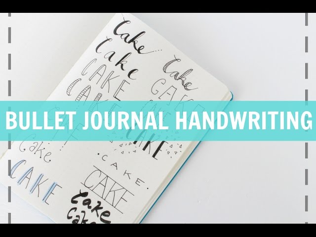 BULLET JOURNAL HANDWRITING | Quick & Easy