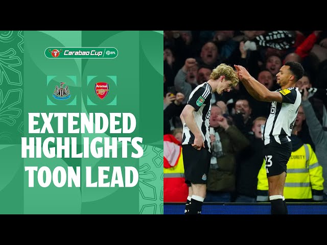 ADVANTAGE TOON! | Arsenal v Newcastle United extended highlights