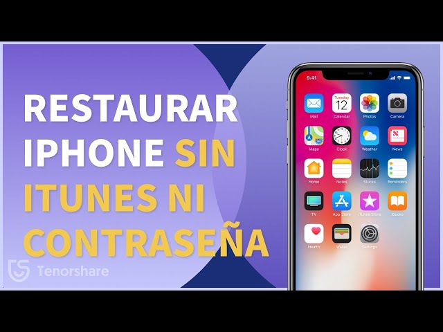 Cómo restaurar iPhone sin iTunes y sin contraseña 2021