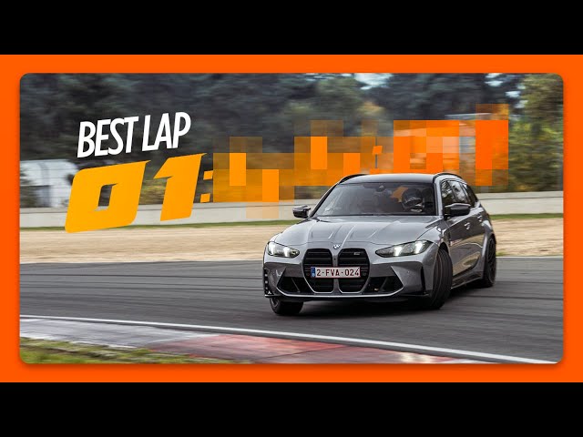 BMW M3 Touring : Performances sur circuit à 360° à Zolder