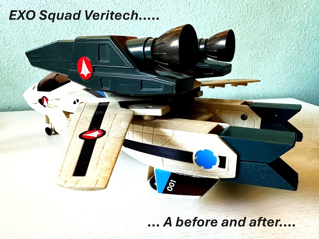 Let’s have fun with an Exo Squad Veritech Fighter