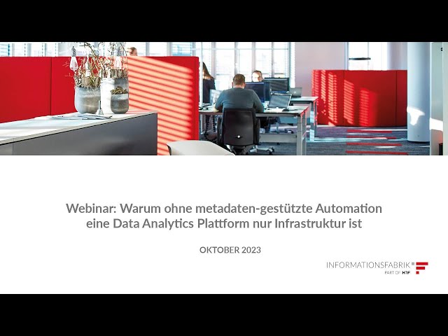 Webinar Data Management Automation