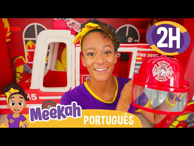 Meekah Brinca de Diferentes Trabalhos! | MARATONA DA MEEKAH! | Vídeos Educativos em Português