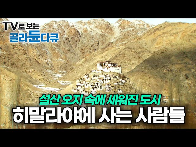 잘 알려지지 않은 지역, 히말라야에 사는 사람들의 실제 모습｜히말라야의 모든 것｜EBS 명작다큐 히말라야 몰아보기｜다큐프라임｜#골라듄다큐