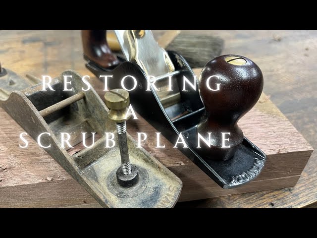 Restoring a Stanley No. 40 Scrub Plane