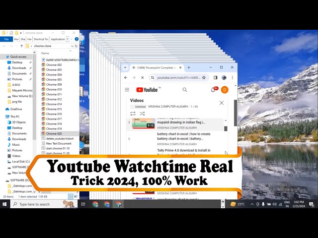 अपने Youtube Channel पर खुद अपना Watchtime कैसे पूरा करे | Youtube Watchtime 2024 me kaise badhaye