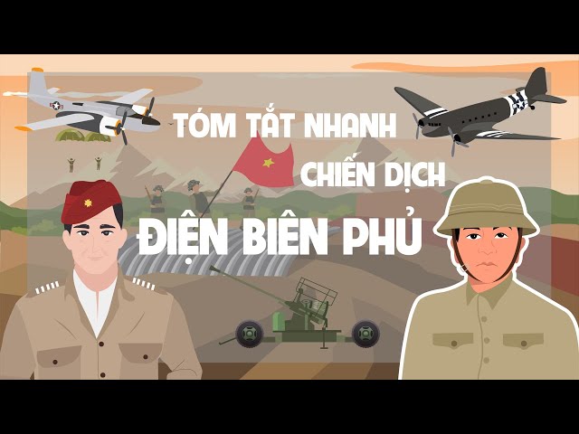 Quick summary of Dien Bien Phu Campaign (1954) | History summary channel - EZ History