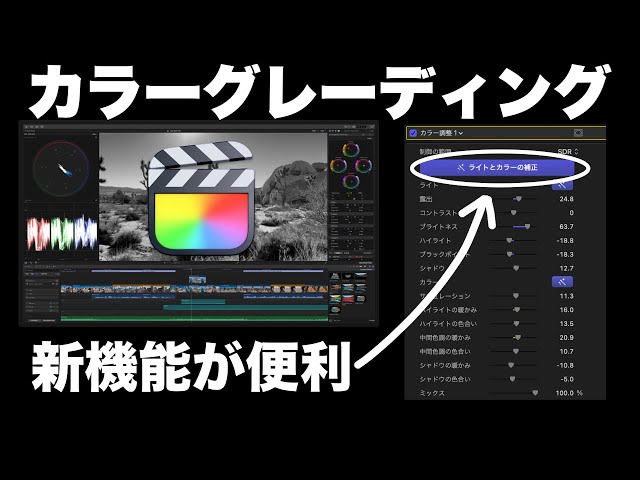 How to Color Grade in Final Cut Pro 11 (2025)! Current Workflow