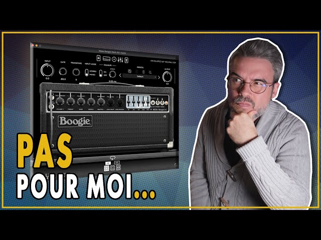 Je teste le plugin MESA BOOGIE Mark IIC+ Suite de NEURAL DSP