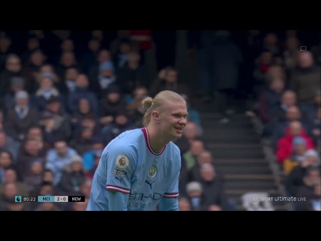 Haaland Comp vs Newcastle (Home) Premier League em 4K UHD