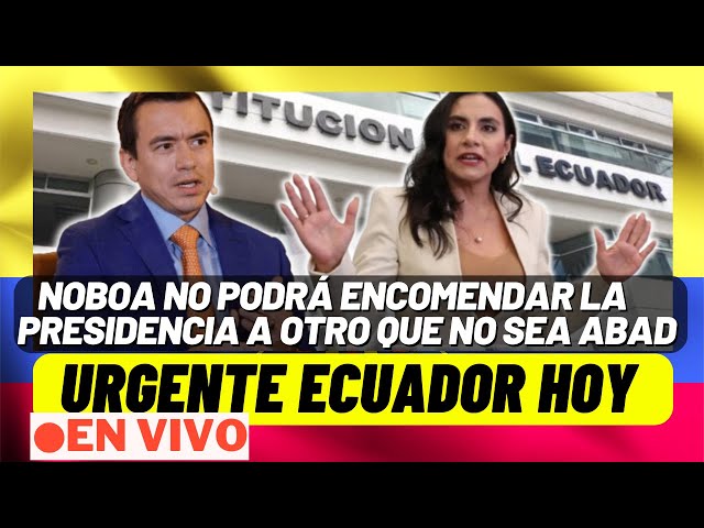 NOTICIAS ECUADOR HOY 04 de FEBRERO 2025 ÚLTIMA HORA EcuadorHoy EnVivo URGENTE ECUADOR HOY