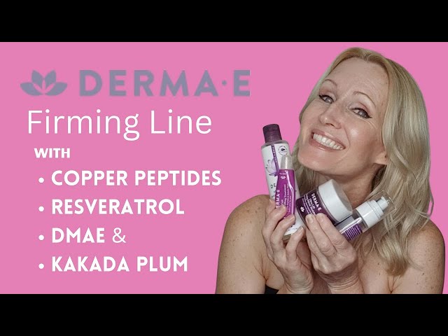 Resveratrol, Copper Peptides, And Kakadu Plum: Derma E Firming Skincare Line