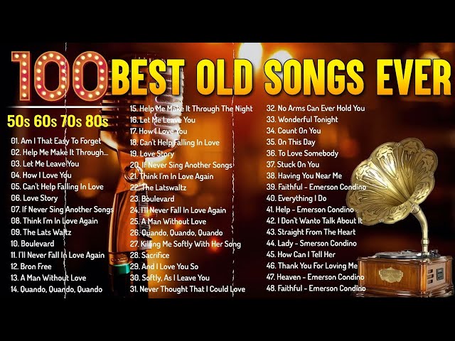 Engelbert Humperdinck, Brenda Lee, Paul Anka, Frank Sinatra, Carpenters | Golden Oldies Classics