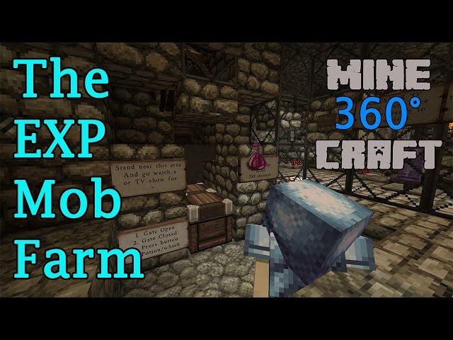 The EXP Mob Farm | Minecraft 360 Degrees