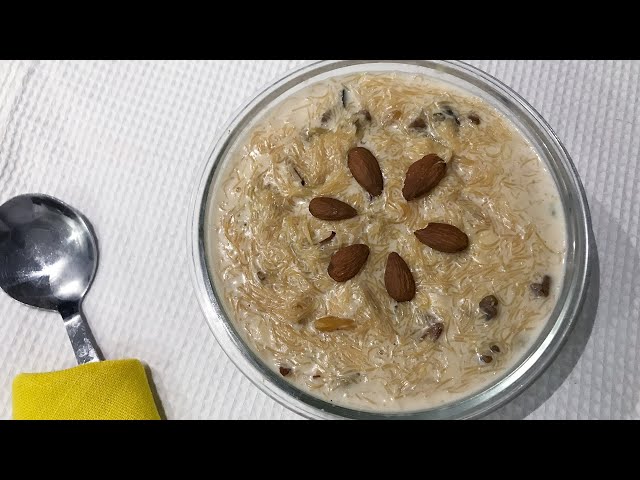 Easy Sheer Khurma Eid Special Recipe | Famous Dessert Recipe | Shahi Sheer Khurma by Bella Kitchen