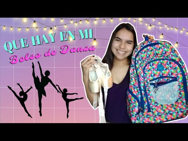 QUE HAY EN MI BOLSO DE DANZA 2018!