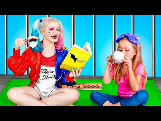 My Nanny Is A Superhero || Poor Harley Quinn VS Rich Supergirl