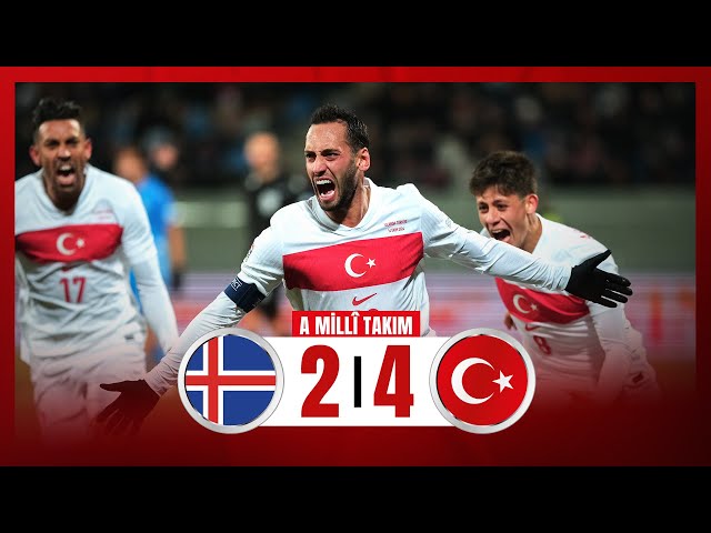 Maç Özeti | İzlanda 2-4 Türkiye