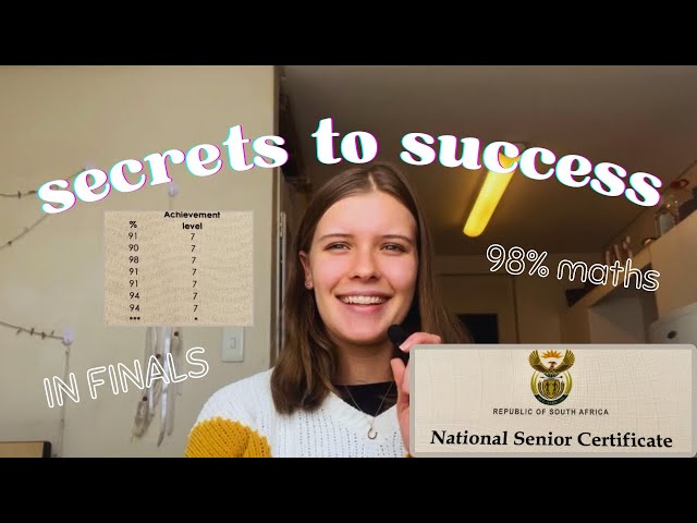 the secrets to achieving A’s in grade 12 📝🏅// part 2