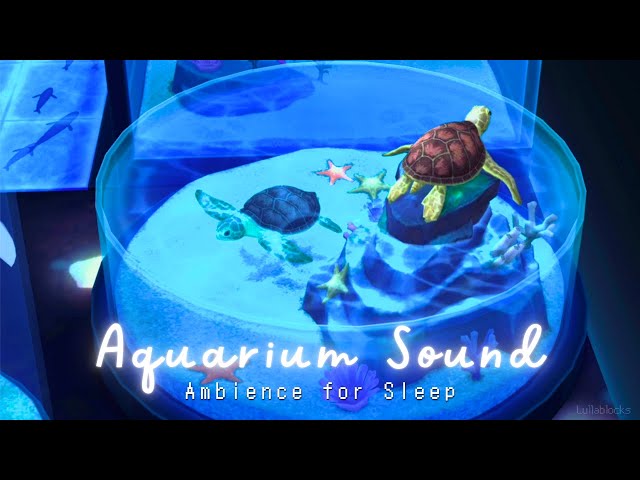 Sleep Aid🎧12 hours Aquarium ambience | No Music • Animal Crossing Pocket Camp 💤