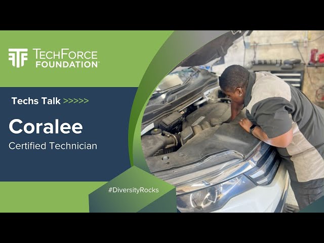 Coralee A Certified Technician Had A Rough Start | Anything Is Possible