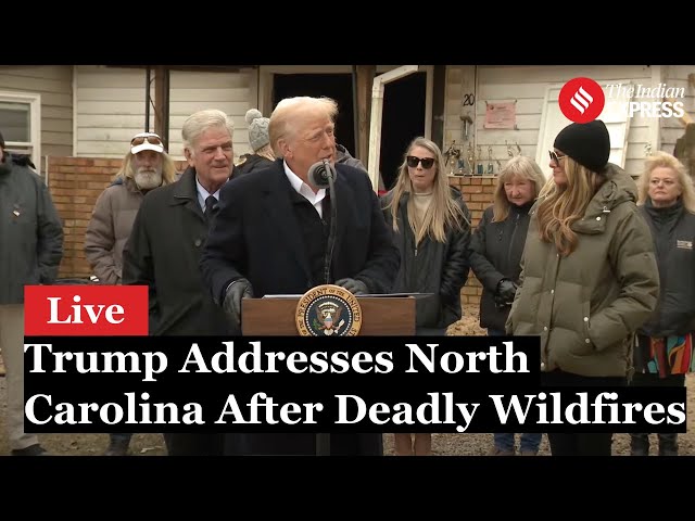 Trump Pledges Support for North Carolina Wildfire Recovery