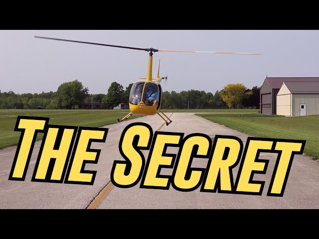 The Secret to Smooth Helicopter Landings