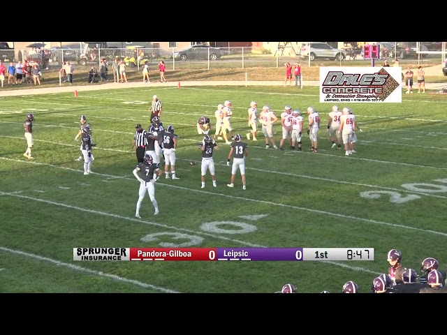 Pandora-Gilboa vs Leipsic Football 9-13-2024