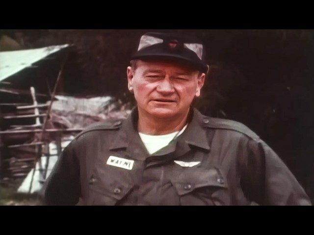 John Wayne Joins the Fight for Vietnam