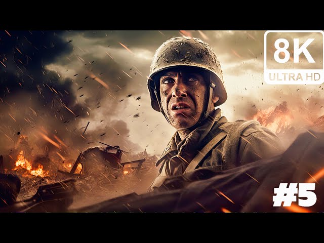 WORLD AT WAR  LOOKS ABSOLUTELY TERRIFYING | Realistic graphics [8K 60FPS HDR] Call of Duty PC PART 5