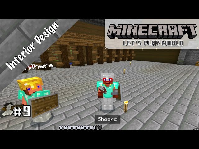 Decorating our Villager Trading Hall | Ep 09