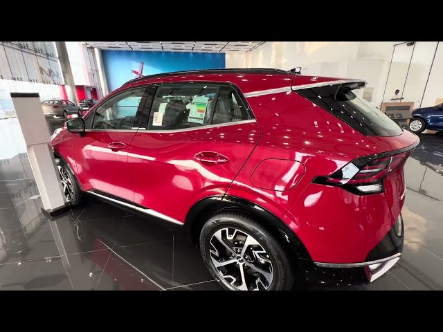 2023 Kia Sportage Red - Excellent SUV Review