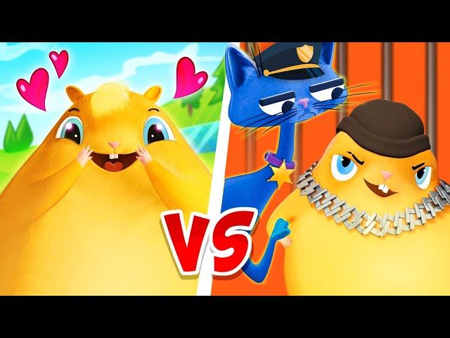 GOOD VS BAD HAMSTER  | Kids Cartoon | Hamster | Dog | Cat |  Funny Animated