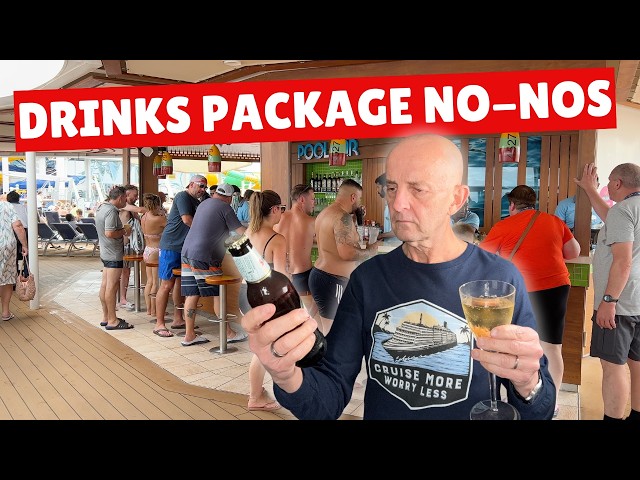 Too Many Cruisers Falls For These DRINKS PACKAGE TRAPS