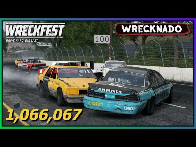 Wreckfest Tournament Rammer Raid Race – Motorcity Circuit – Wrecknado