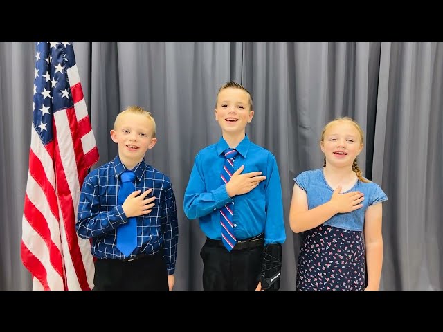 The Star Spangled Banner! Family Gospel Singing! Kids A cappella ￼harmony. Independence Day!￼